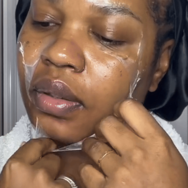 Masque au curcuma et à l'acide kojique