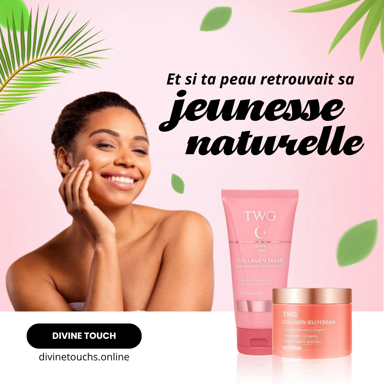 Duo soin visage collagène