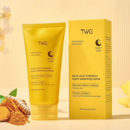 Masque de Nuit au Curcuma & Acide Kojique